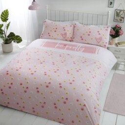 Be Pretty Duvet Cover Luxury Floral Double Quilt Bedding Linen Set