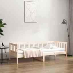 Day Bed 80x200 Cm Solid Wood Pine Vidaxl