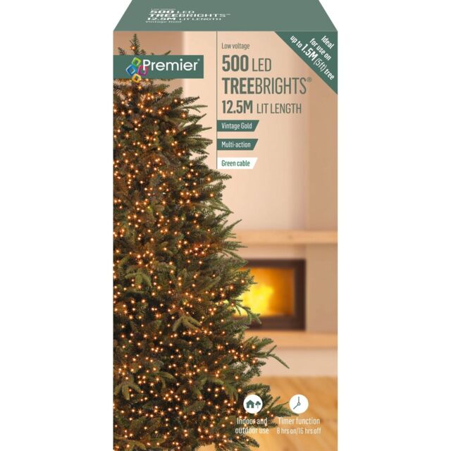 Christmas Tree Fairy Lights Indoor/outdoor Treebrights 500 Vintage