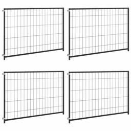 Dog Kennel Black 300 X 100 X 70 Cm Steel Vidaxl
