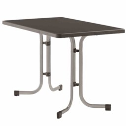 Sieger Folding Table Garden 115x70cm Graphite Foldable