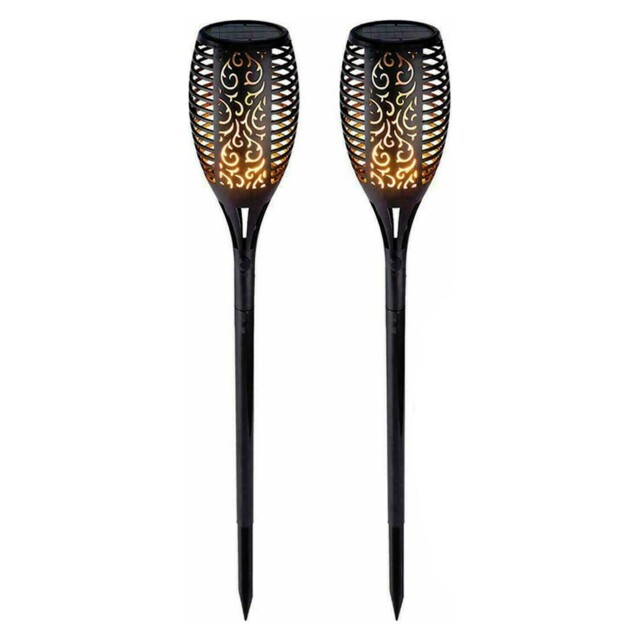 Solar Flame Led Light Sensor Activated Planet Solar