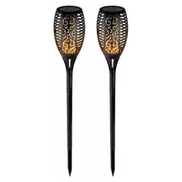 Solar Flame Led Light Sensor Activated Planet Solar
