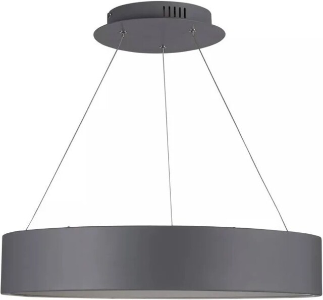 John Lewis Finn Led Hoop Ceiling Light Grey