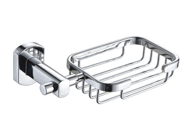 Wall Mounted Chrome Bathroom Accessories Toilet Roll Holder Towel Rail