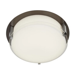 Ceiling Light Brown Edinburgh Led White 360mm Searchlight 4911-30br