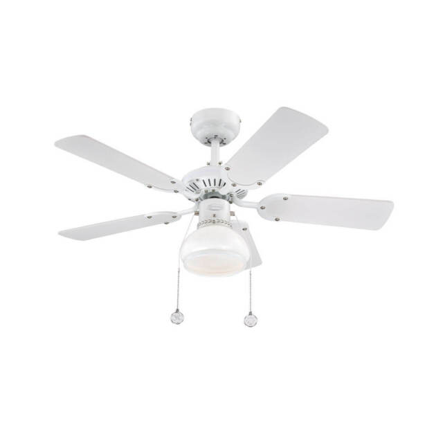 Ceiling Fan Light Westinghouse Princess Radiance Ii White Beech 90 Cm