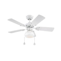 Ceiling Fan Light Westinghouse Princess Radiance Ii White Beech 90 Cm