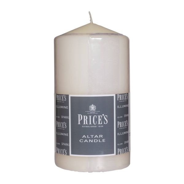 Price's Candles Altar Candle Christmas Ivory 150mm X 80mm