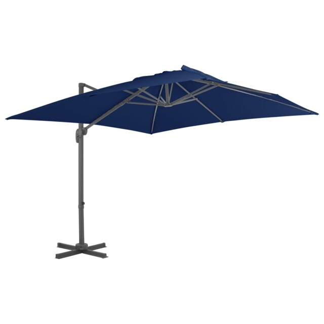 Cantilever Garden Parasol 400x300cm Outdoor Umbrella Tilting 360