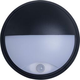 Luceco Ebee10p40-01 Led Eco Round Eyelid Bulkhead, With Pir Sensor, 10