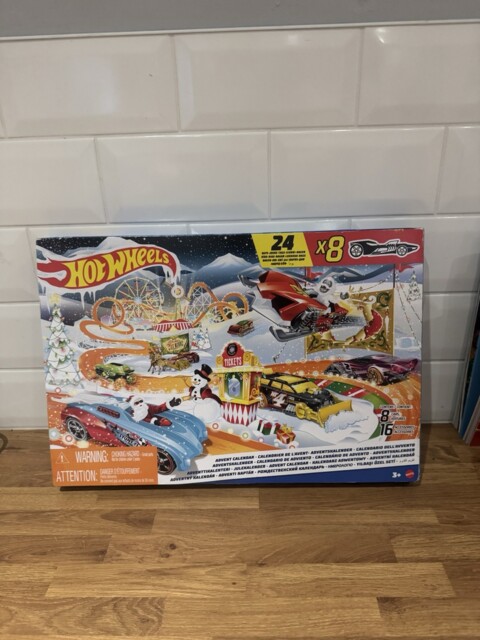 Mattel Hot Wheels Advent Calendar 2022 Toy Cars And Accessories