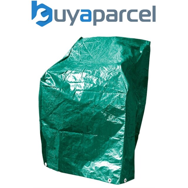 Draper 12914 Heavy Duty Garden Chair Stack Green Cover 600mm - 100mm
