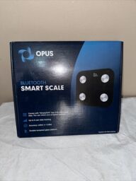 Opus Wireless Digital Bathroom Weighing Scale - Black