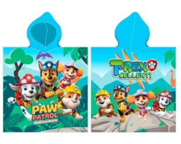 Telo Mare The Paw Patrol Blu 50x115 Cm – Asciugamano Da Spiaggia Ufficiale Per Bambini Dai 3 Anni In Su