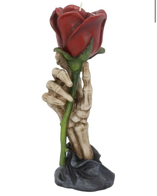 Nemesis Now Eternal Flame Tealight Holder 20.5cm Red, Resin
