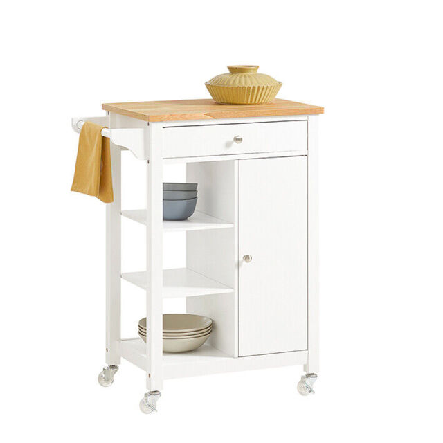 Sobuy Kitchen Storage Trolley Cabinet Cart,drawer And