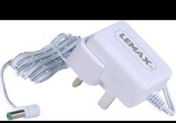 Lemax Uk Plug Power Adaptor 4.5v 550ma White 1-output