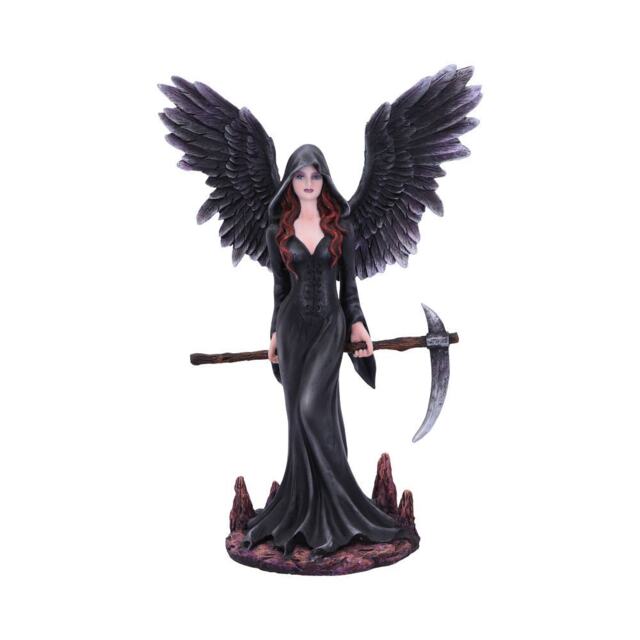 Take My Soul Gothic Female Reaper With Scythe Figurine