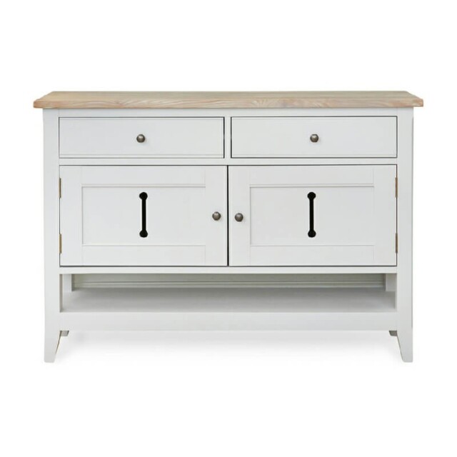 Grey Painted Small Sideboard Or Console Table [signature]