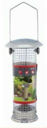 Deluxe Nut Bird Feeder Wild Bird Feeding Station Silver Strong