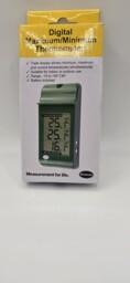 Brannan Digital Maximum Minimum Thermometer Indoor Outdoor Wall