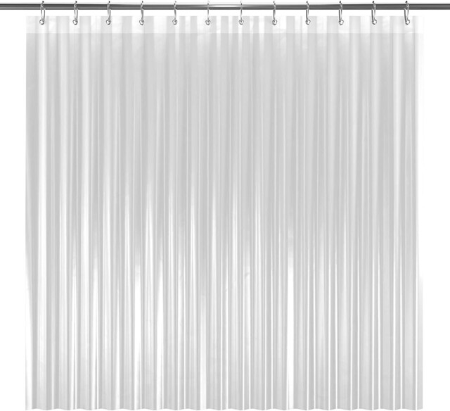 Liba Clear Shower Curtain Liner, Peva 8g W 72 X L 72 (1 Panels),