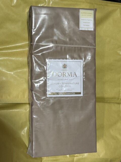 Dorma Luxury Temperature Control 100% Tencel™ Duvet Cover Super King