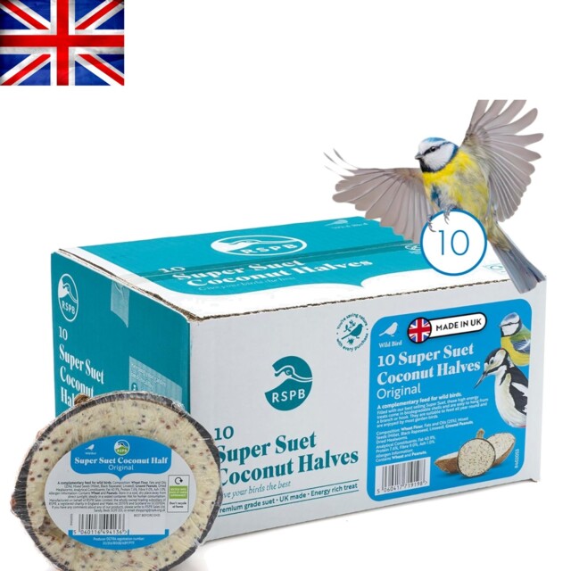 Nutritious Coconut Bird Feeder Halves - -round Wild Bird Food, Pack Of