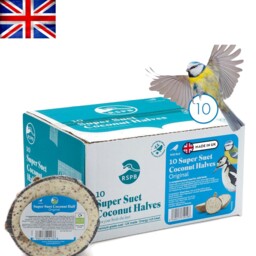 Nutritious Coconut Bird Feeder Halves - -round Wild Bird Food, Pack Of
