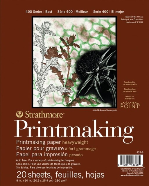 Strathmore Paper Strathmore Printmaking Paper Pad 8 X 10-inch, 20