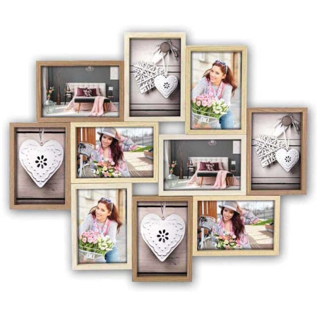 Zep Montreaux Multi Photo Frame 10x 4x6 Photos