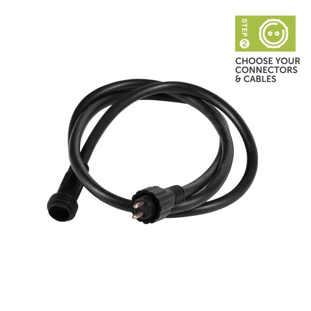 Ellumiere Low Voltage Outdoor Extension Cable - 1m