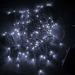 200 Cool White String Christmas Lights Battery Operated