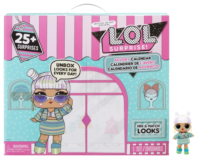L.o.l. Surprise Christmas advent Calendar Mix Match Outfits Shoes &