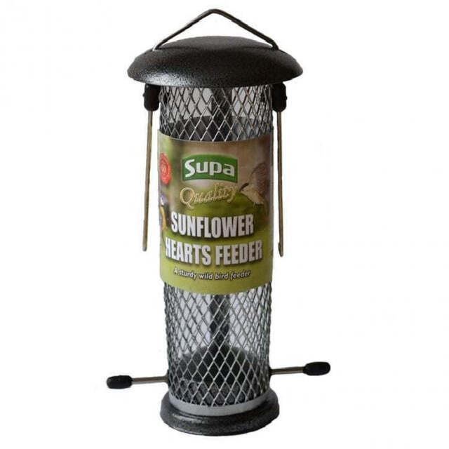 Metal Feeder - (seed, Peanut, Sunflower, Niger) - Supa Premium Bird