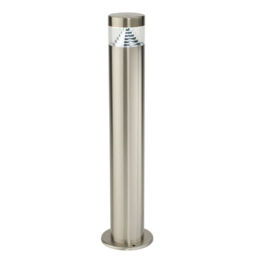 Saxby Pyramid Stainless Steel Outdoor Garden Patio Led Bollard Post