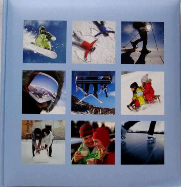 Kenro Holiday Series 200 6x4 Album - Winter Montage Series
