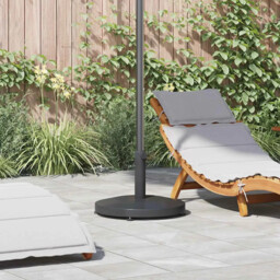 Outdoor Umbrella Base Dark Grey 48 X 48 X 32 Cm Steel Concrete Vidaxl