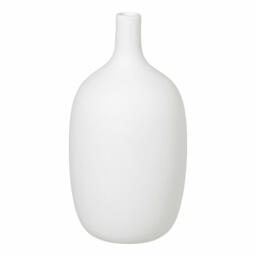 Blomus Ceola Vase, Decorative Vase, Flower Vase, Ceramic, White, H 21