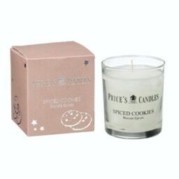 Prices Scented Candle Glass Jar Spiced Cookies Lbj010611