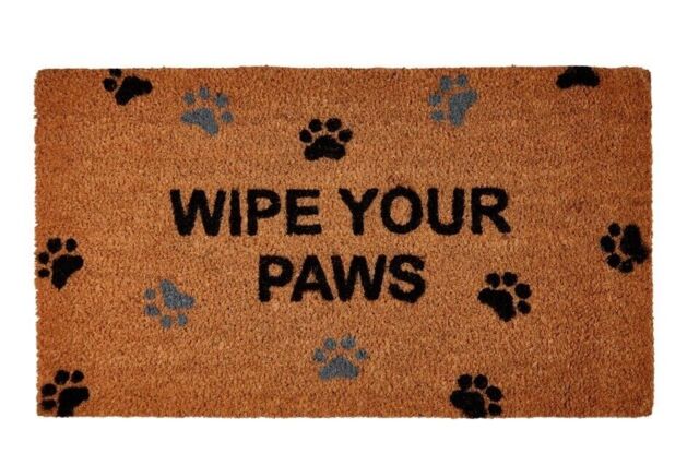 Groundsman Coir Non-slip Door Floor Mat - 40cm X 70cm - Wipe Your Paws