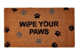 Groundsman Coir Non-slip Door Floor Mat - 40cm X 70cm - Wipe Your Paws