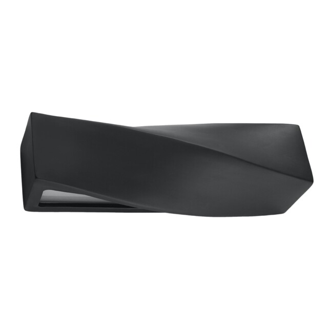Industrial Wall Lamp Sigma Ceramic Black E27 Led Sollux Lighting Light