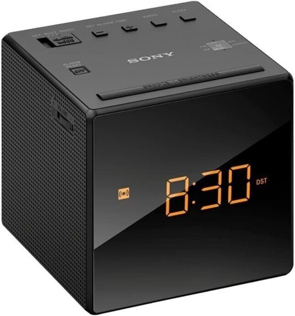 Sony Icf-c1 Alarm Clock Radio Led Display Alarm – Black – With