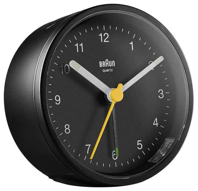 Bc12 Classic Alarm Clock, Black - Bc12b