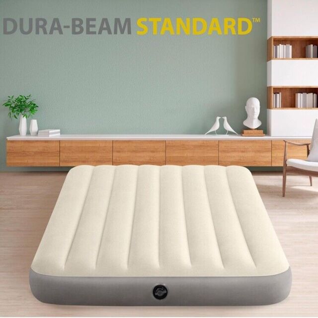 Intex Dura-beam Series Double Adult Inflatable Airbed Mattress 137 X