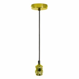 Quad/single E27 Antique Rose Lighting Pendant