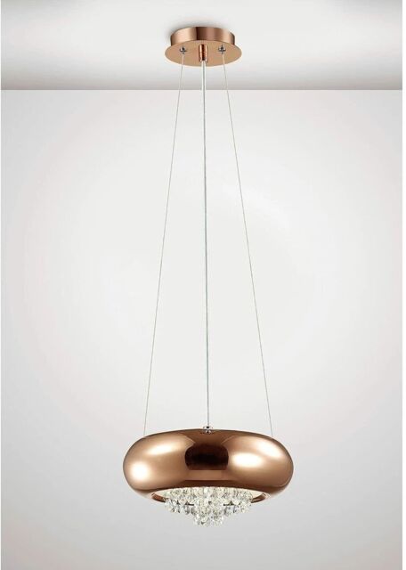 Stylish Modern Ceiling Light Pendant Polished Copper/copper Finish
