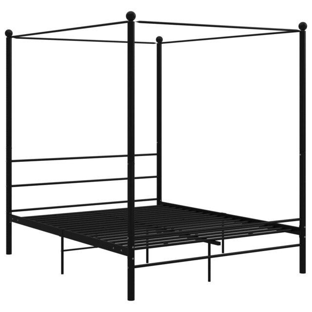 Canopy Bed Frame Metal Bedroom Furniture Multi Colours Multi Sizes